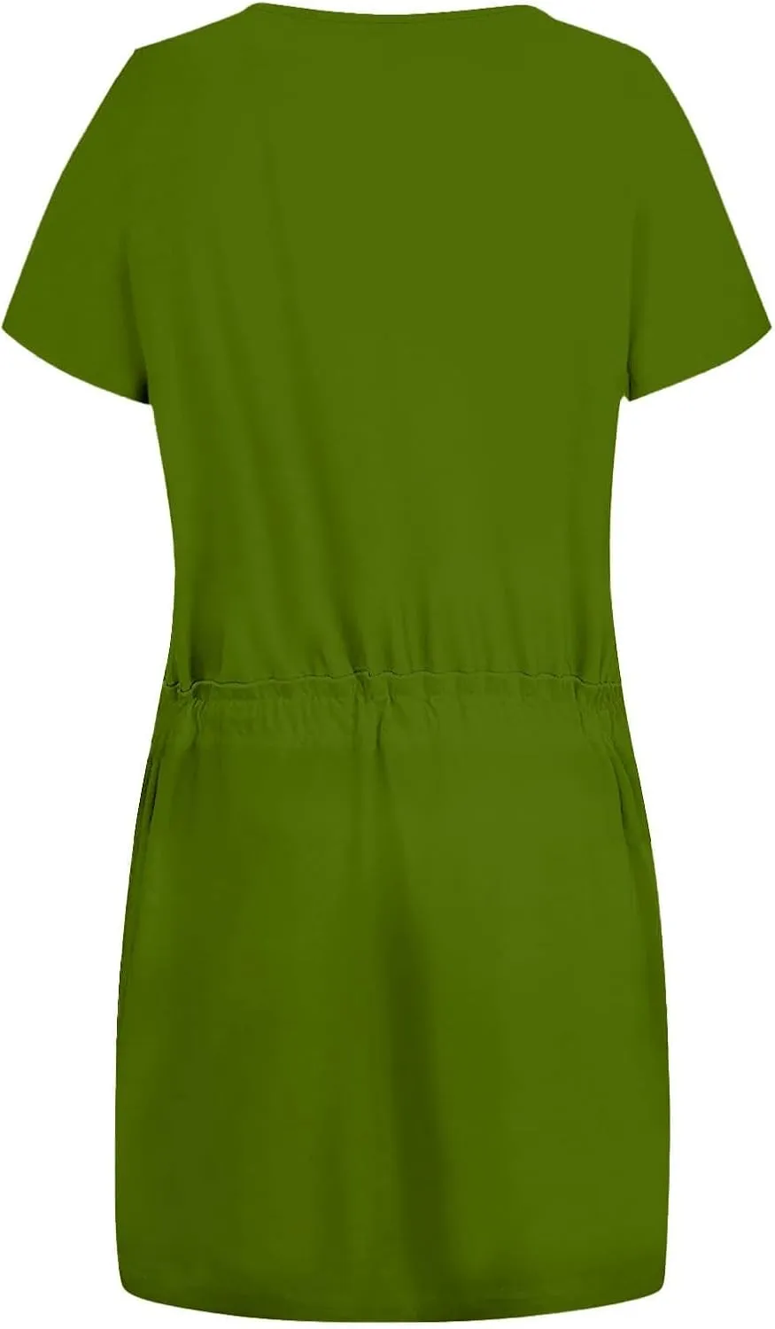 Casual Summer Dresses for Women 2025,Womens Fashion Summer Dress Lantern Sleeve Square Neck Tie Front Mini Beach Dresses