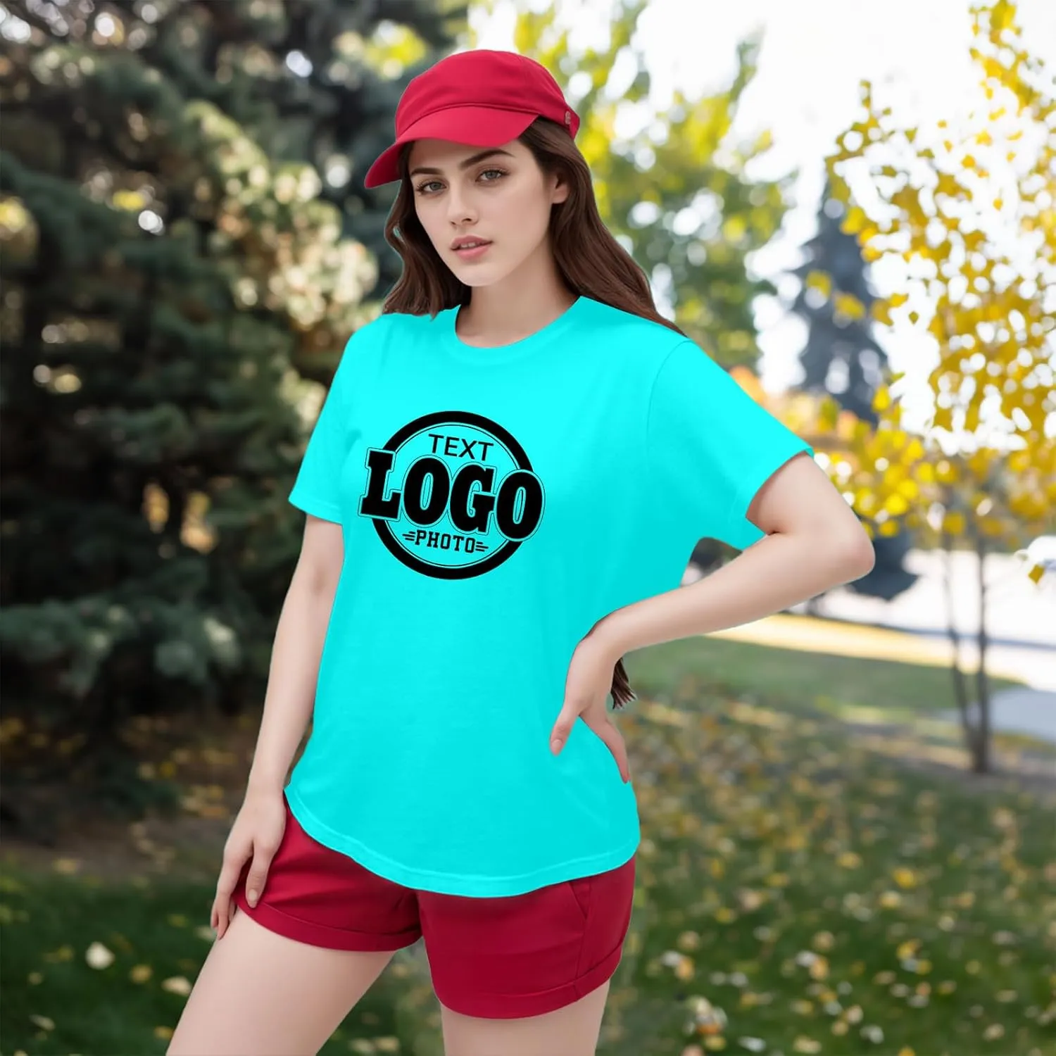 Custom T Shirts for Women Men with Your Text Logo Photo Personalized T Shirts Custom Shirt Design Your Own Custom Tee Shirt