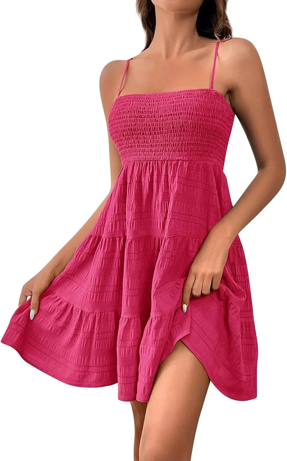Homecoming Graduation Dresses for Teens Summer Beach Cute Mini Sundress Women Short Prom Dress Date Night Outfit
