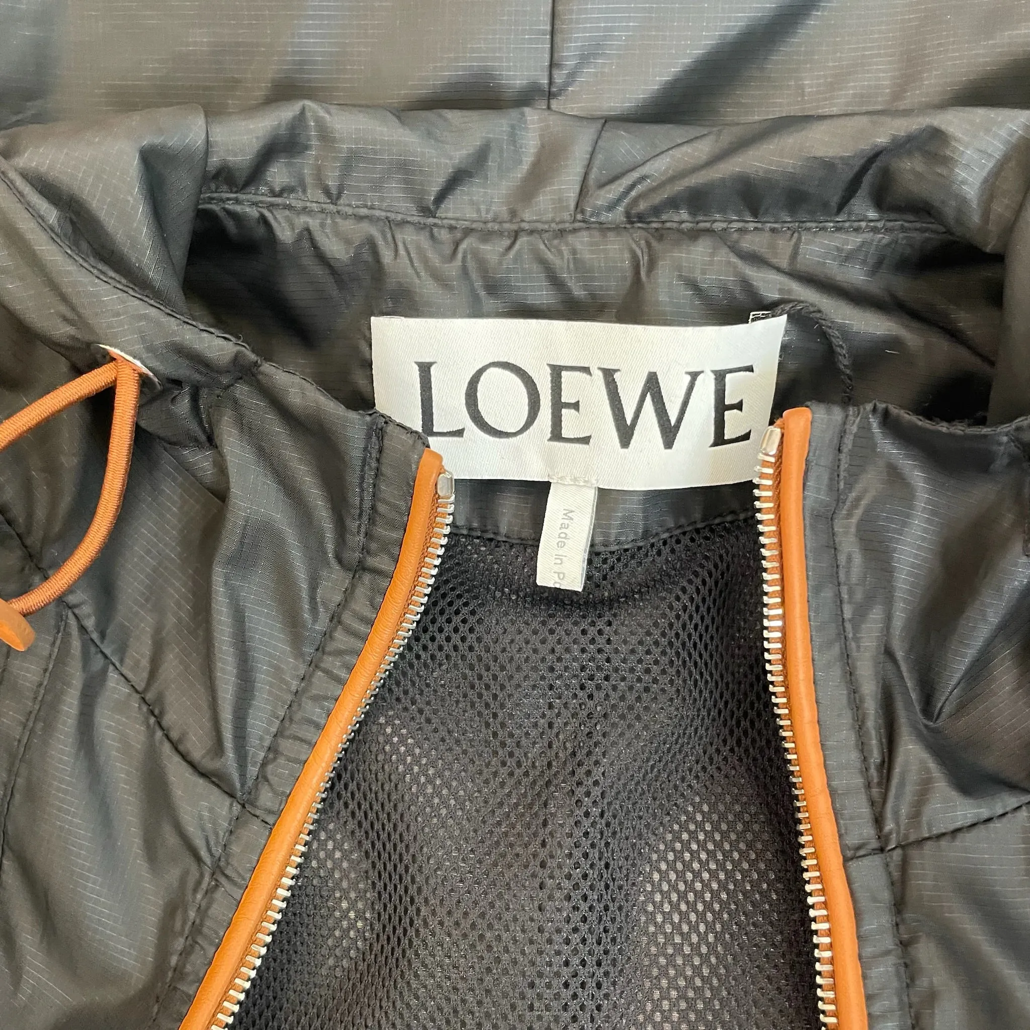 Hooded Logo Jacket - S/M