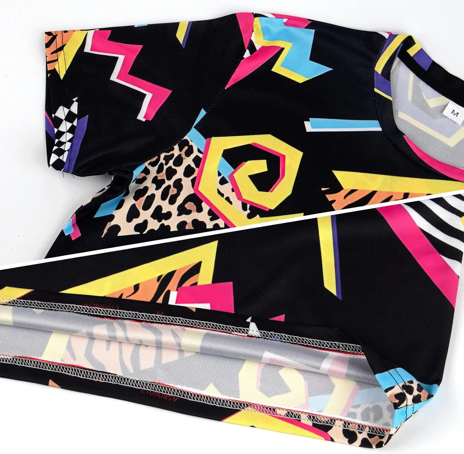 Mens 80s 90s Casual T-Shirts Vintage Beach T-Shirts Tropical Summer Top