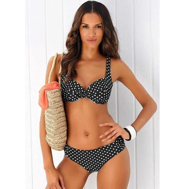 Sexy Tribal Printed Push Up Bikini
